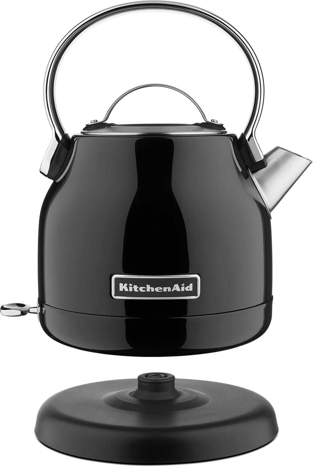 imageKitchenAid 125L Electric Kettle KEK1222 PistachioOnyx Black