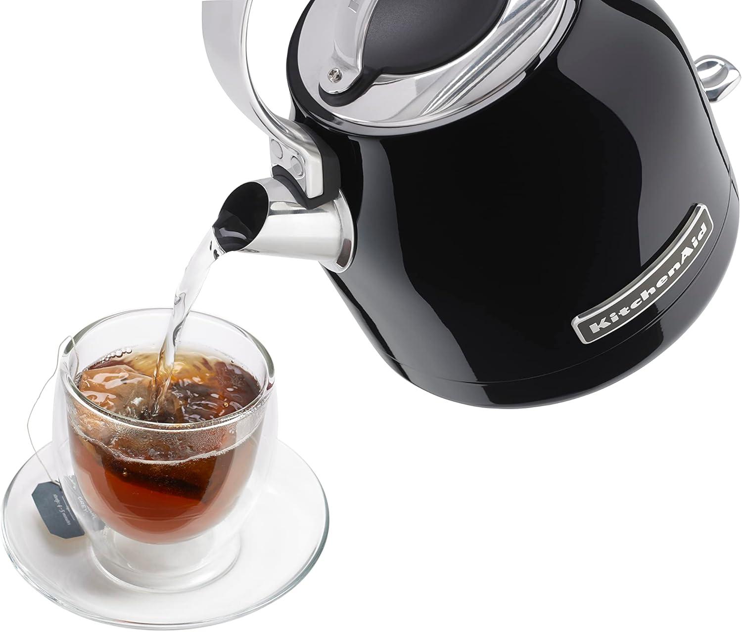 imageKitchenAid 125L Electric Kettle KEK1222 PistachioOnyx Black