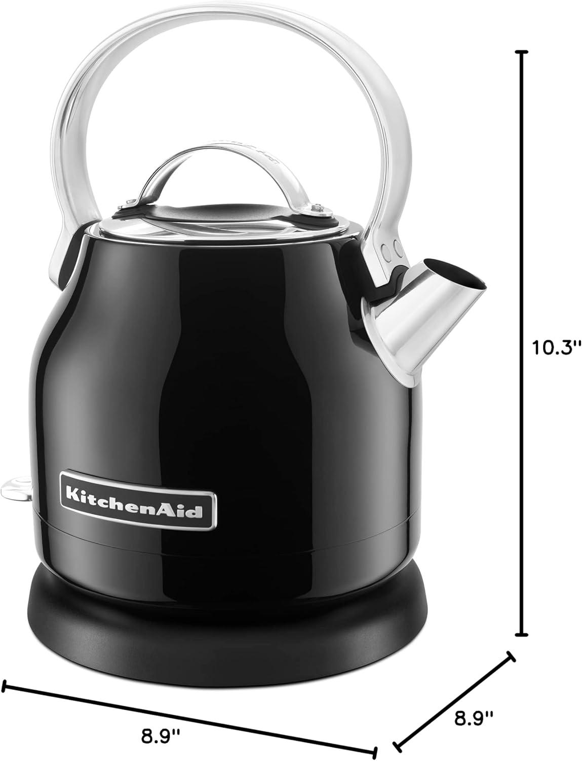 imageKitchenAid 125L Electric Kettle KEK1222 PistachioOnyx Black