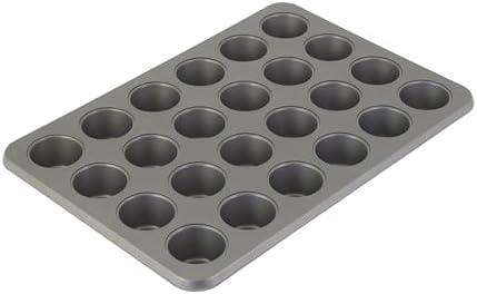 imageKitchenAid 12Cup Nonstick Aluminized Steel Muffin Pan PistachioContour Silver