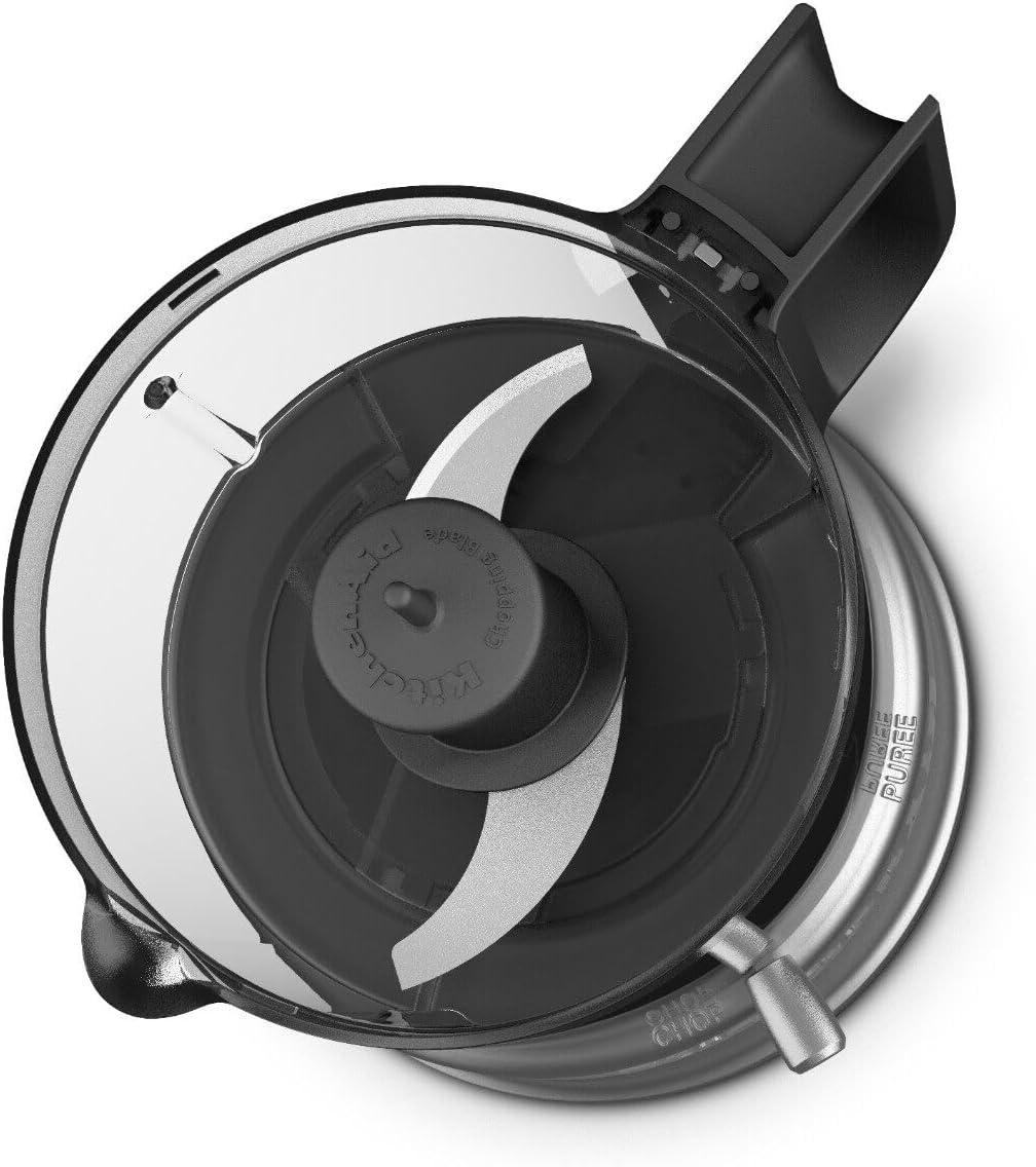 imageKitchenAid 35 Cup Food Chopper KFC3516AQ Aqua SkyContour Silver