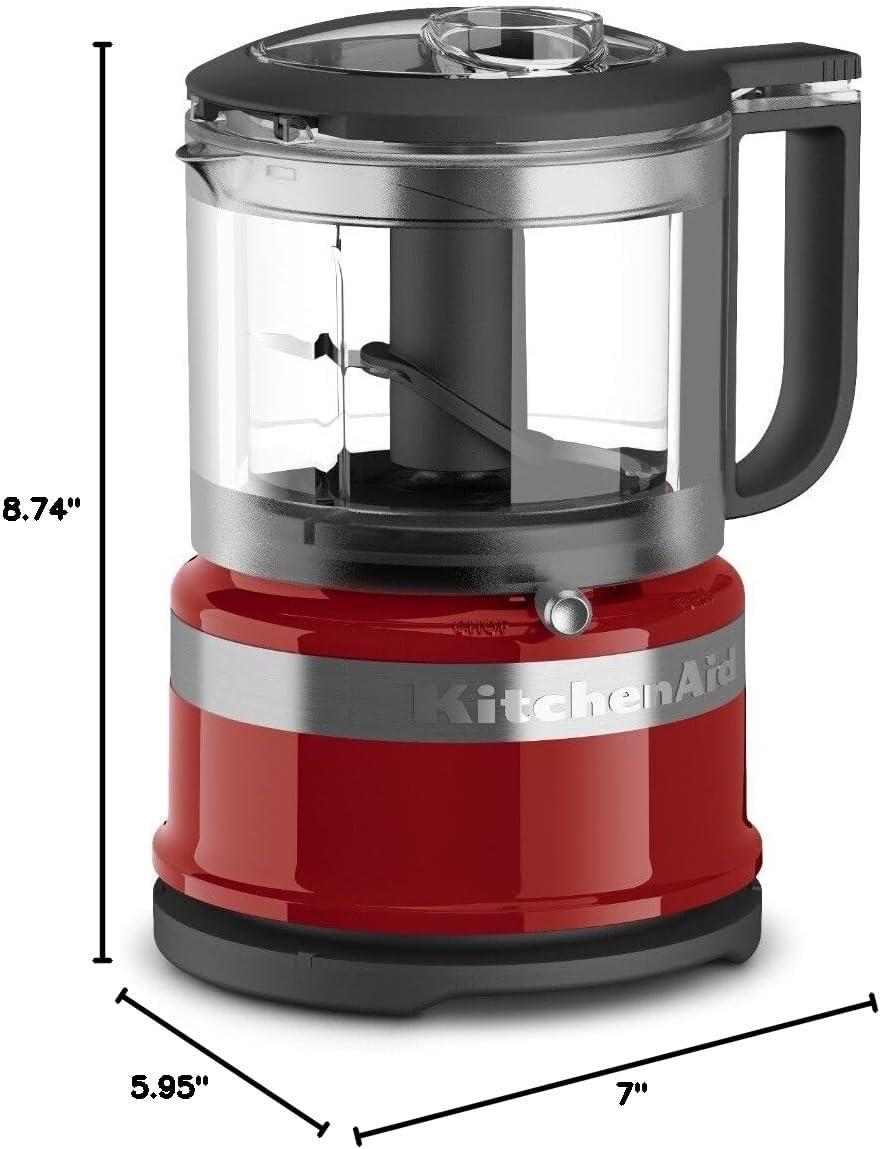 imageKitchenAid 35 Cup Food Chopper KFC3516AQ Aqua SkyEmpire Red