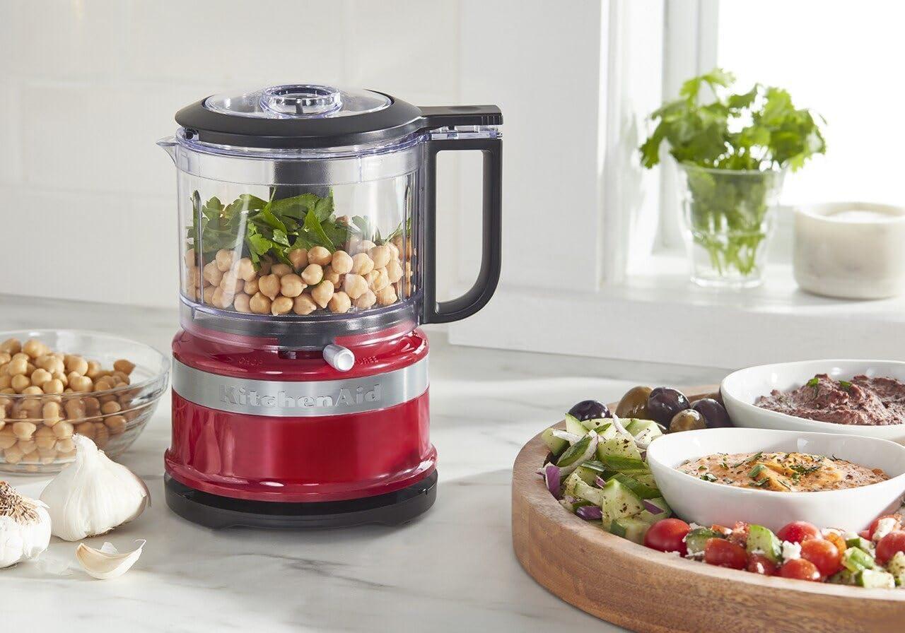 imageKitchenAid 35 Cup Food Chopper KFC3516AQ Aqua SkyEmpire Red