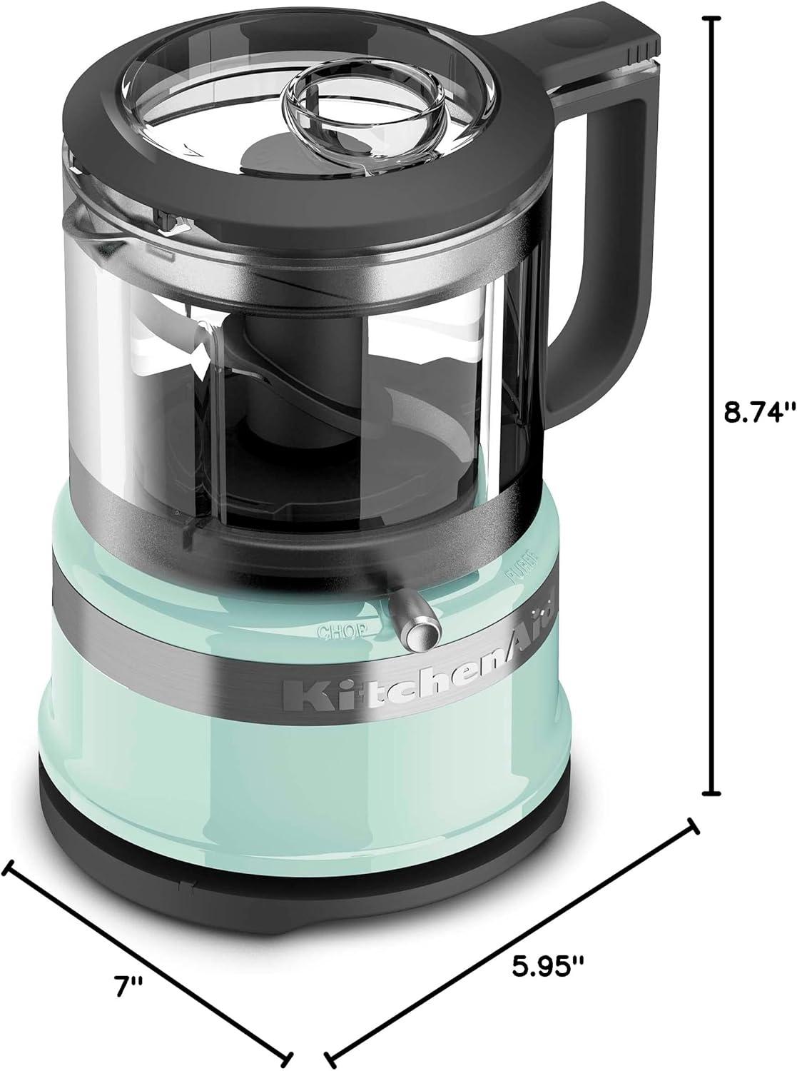 imageKitchenAid 35 Cup Food Chopper KFC3516AQ Aqua SkyIce Blue