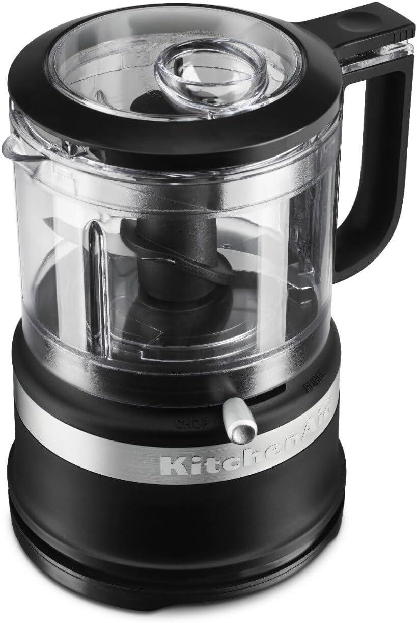 imageKitchenAid 35 Cup Food Chopper KFC3516AQ Aqua SkyMatte Black