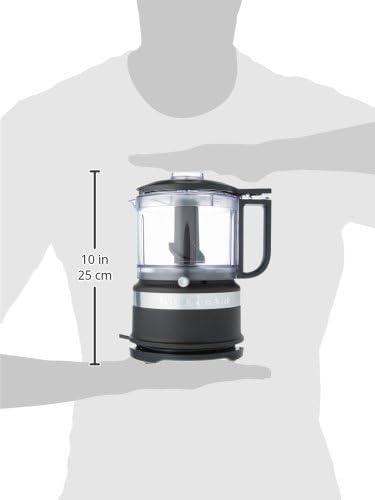 imageKitchenAid 35 Cup Food Chopper KFC3516AQ Aqua SkyMatte Black