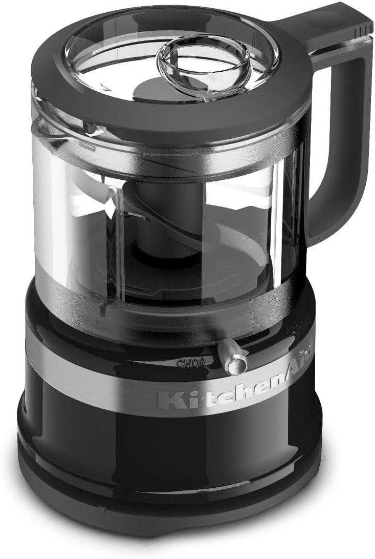 imageKitchenAid 35 Cup Food Chopper KFC3516AQ Aqua SkyOnyx Black