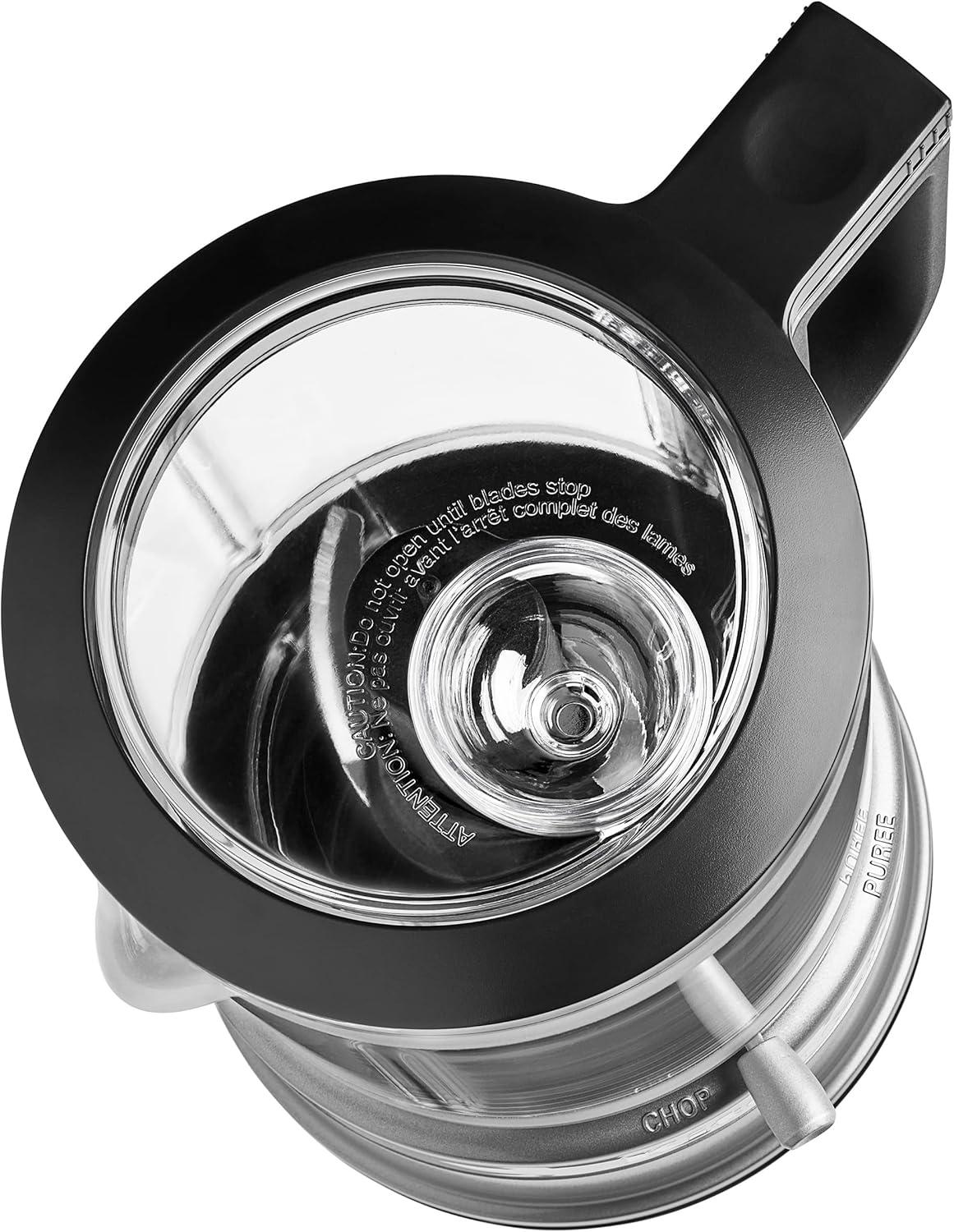 imageKitchenAid 5 Cup Food Chopper Cordless KFCB519VB Blue VelvetContour Silver