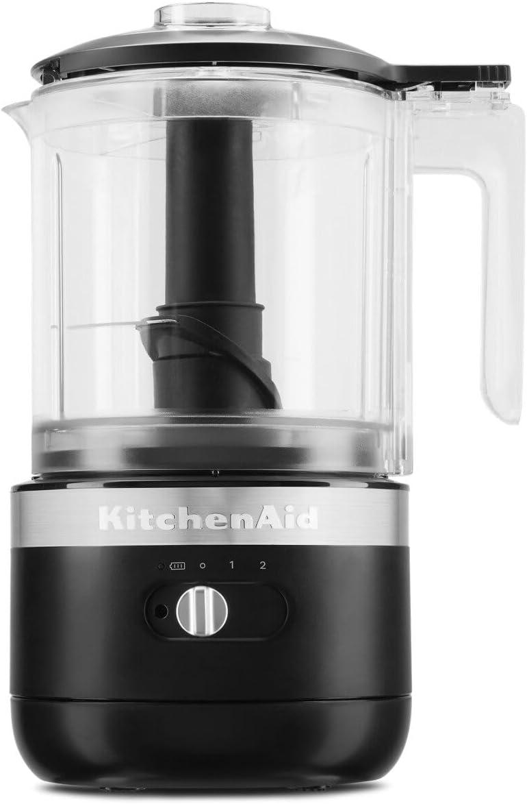 imageKitchenAid 5 Cup Food Chopper Cordless KFCB519VB Blue VelvetMatte Black