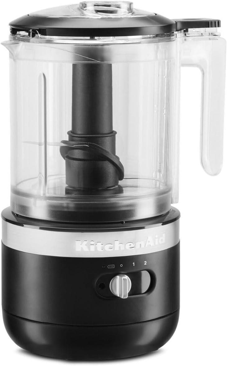 imageKitchenAid 5 Cup Food Chopper Cordless KFCB519VB Blue VelvetMatte Black