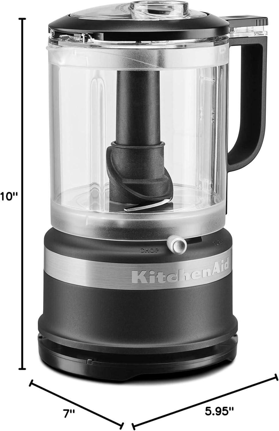 imageKitchenAid 5 Cup Food Chopper Cordless KFCB519VB Blue VelvetMatte Black