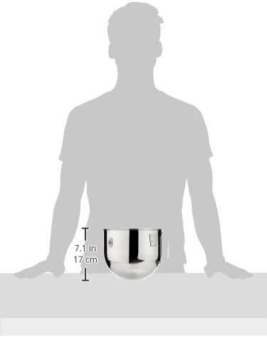 imageKitchenAid 5 Quart Polished Stainless Steel Bowl with Flat Handle for your BowlLift Stand Mixer K5ASBP