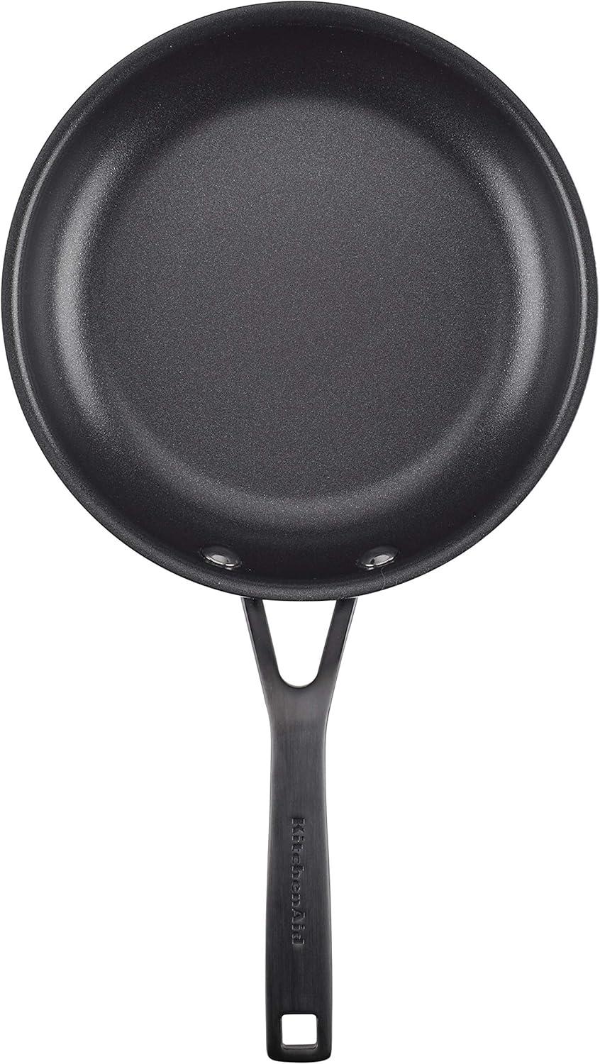 imageKitchenAid 5Ply Clad Polished Stainless Steel Frying PanSkillet 10 Inch Stainless SteelStainless Steel