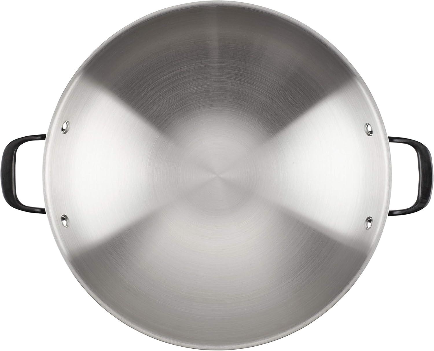 imageKitchenAid 5Ply Clad Polished Stainless Steel Frying PanSkillet 10 Inch Stainless SteelStainless Steel