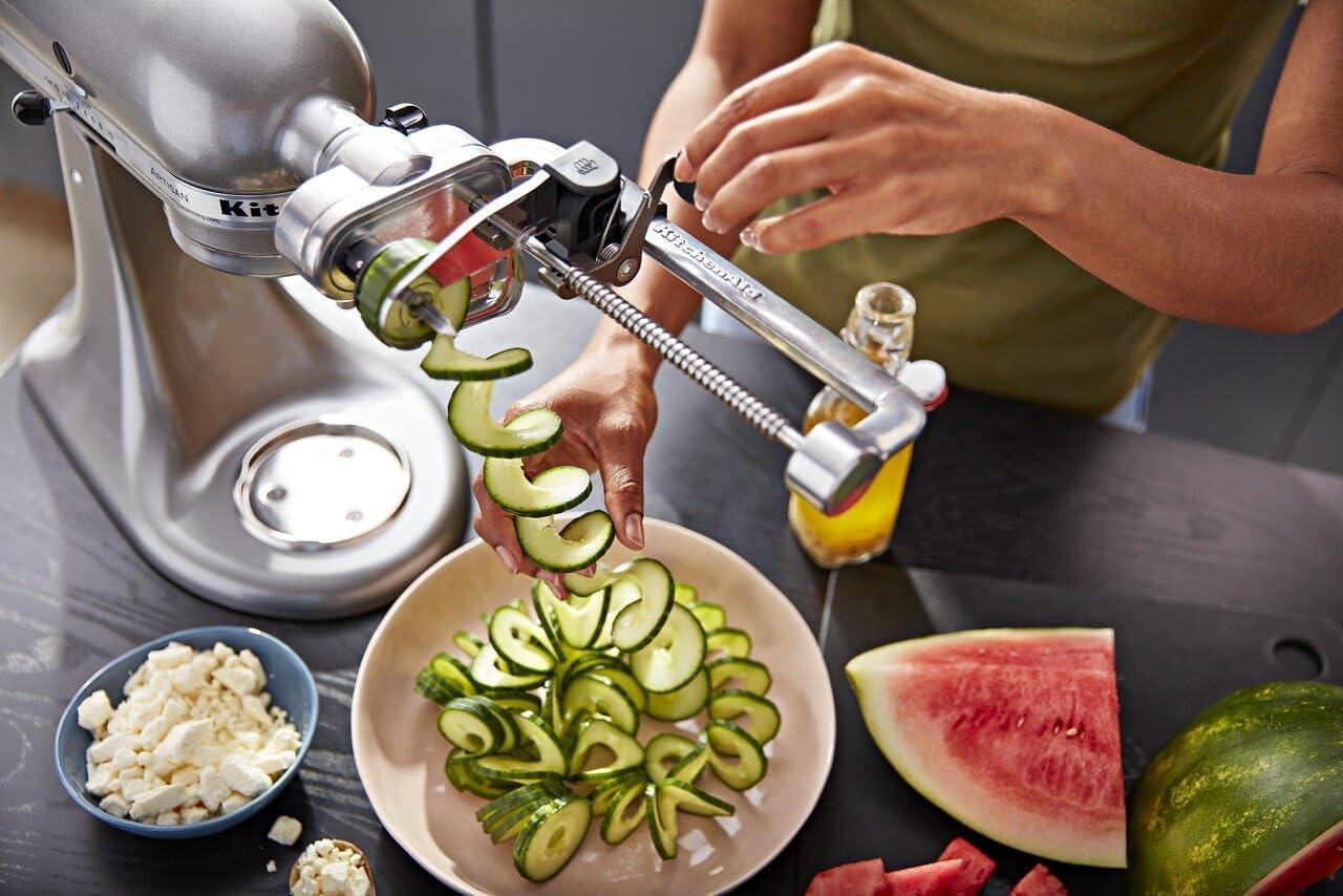 imageKitchenAid 7 Blade Spiralizer Plus with Peel Core and Slice KSM2APC1