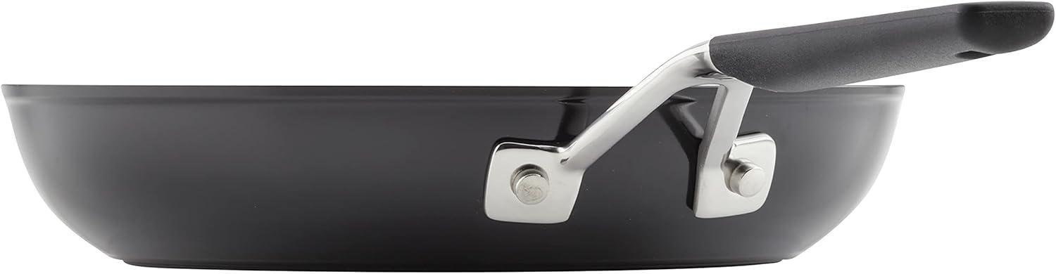 imageKitchenAid 84802 Hard Anodized Nonstick Frying PanSkillet 1225 Inch Onyx BlackOnyx Black