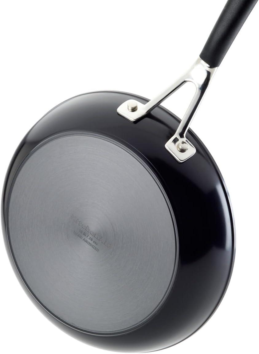 imageKitchenAid 84803 Hard Anodized Nonstick Frying PansSkillet Set 825 Inch and 10 Inch Onyx BlackOnyx Black