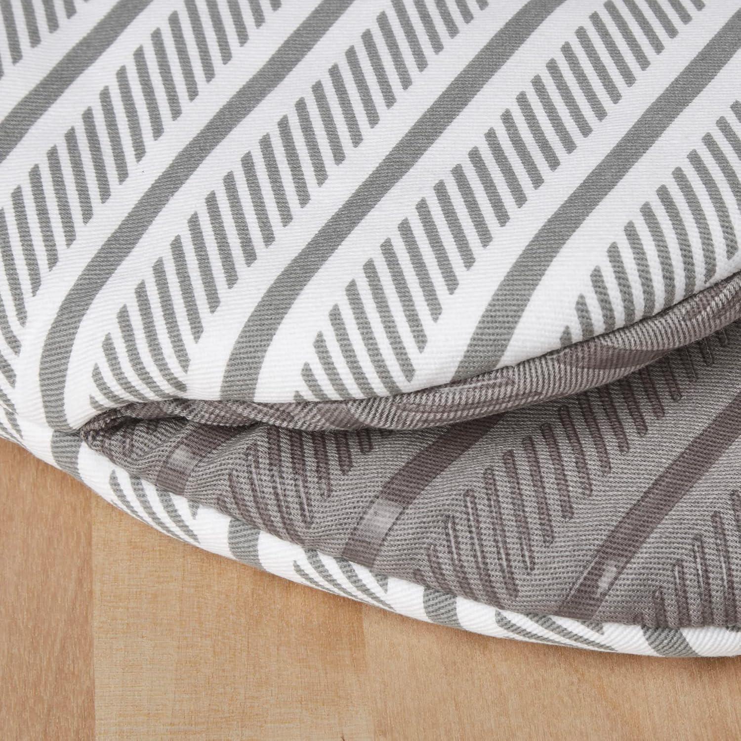 imageKitchenAid Albany Mini Oven Mitt 2Pack Set Dried Rose 55quotx8quotGray