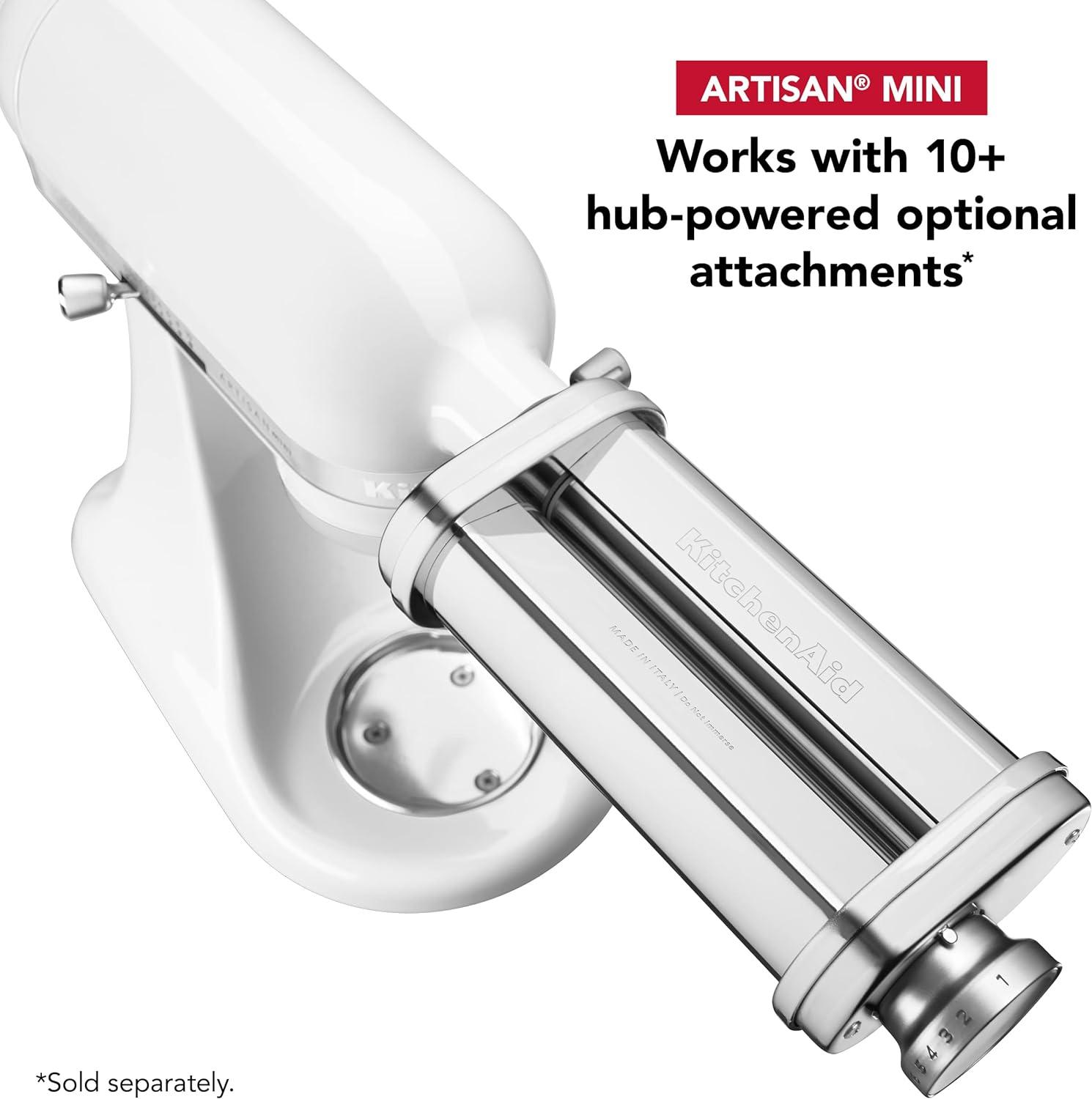 imageKitchenAid Artisan Mini 35 Quart TiltHead Stand Mixer KSM3316X WhiteWhite