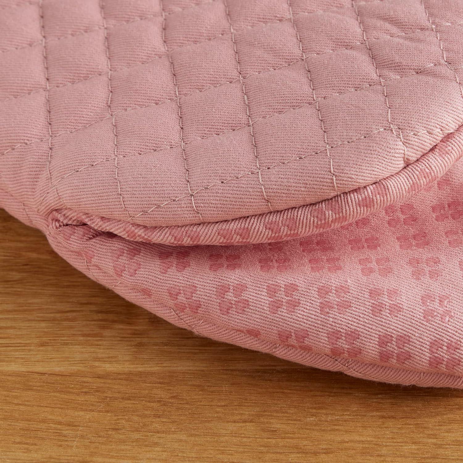 imageKitchenAid Asteroid Mini Oven Mitt Set 55quotx8quot Dried Rose 2 PieceDried Rose