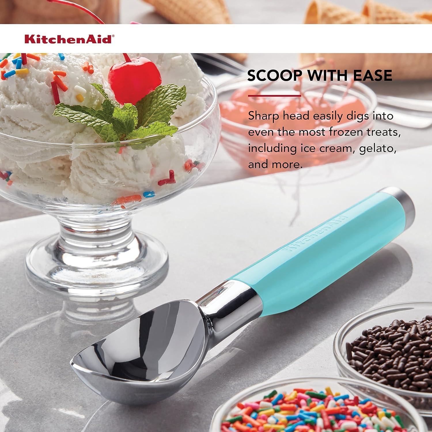 imageKitchenAid Classic Ice Cream Scoop 86 inches LavenderAqua Sky 2