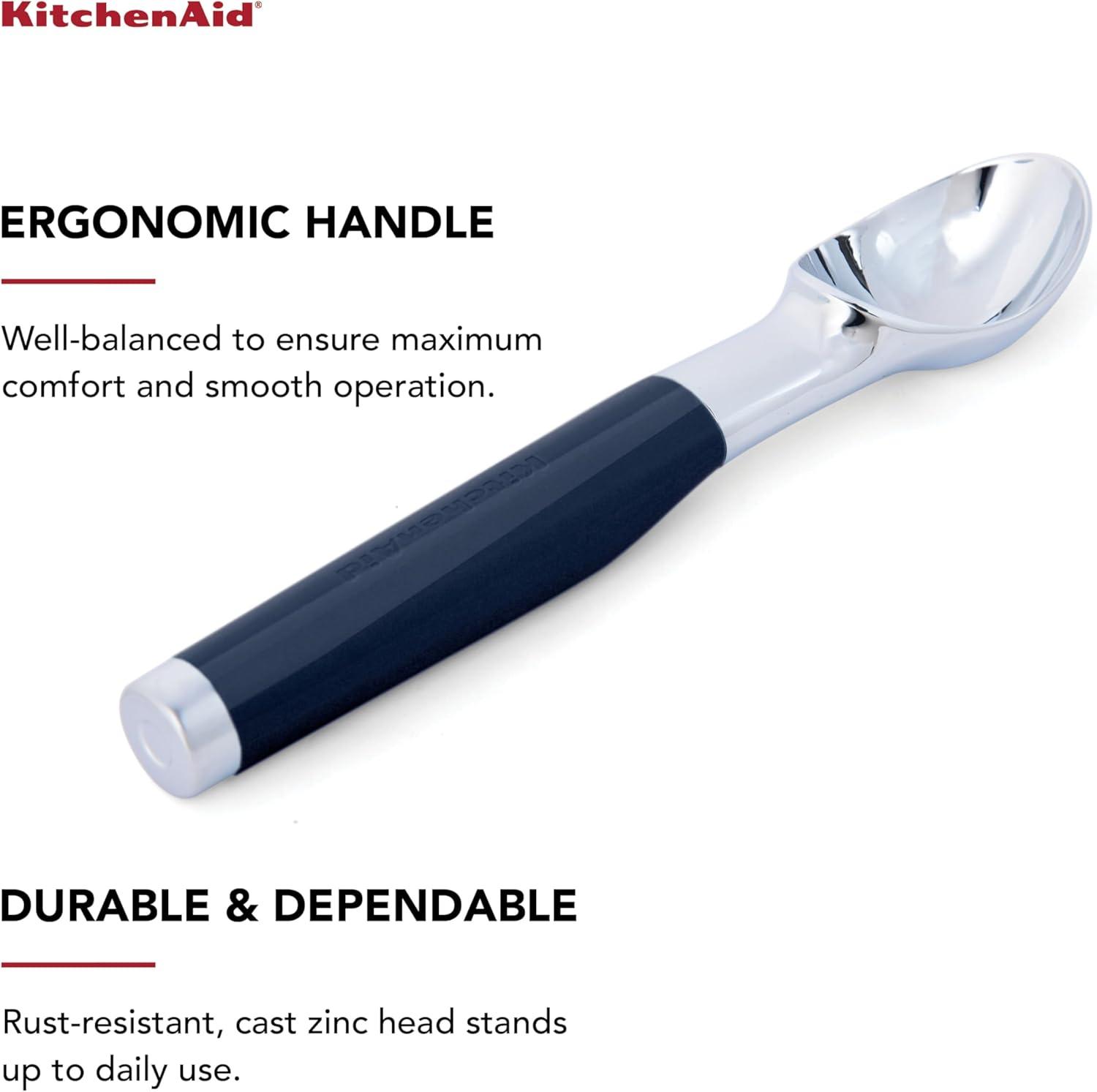 imageKitchenAid Classic Ice Cream Scoop Ink Blue 845 Inch