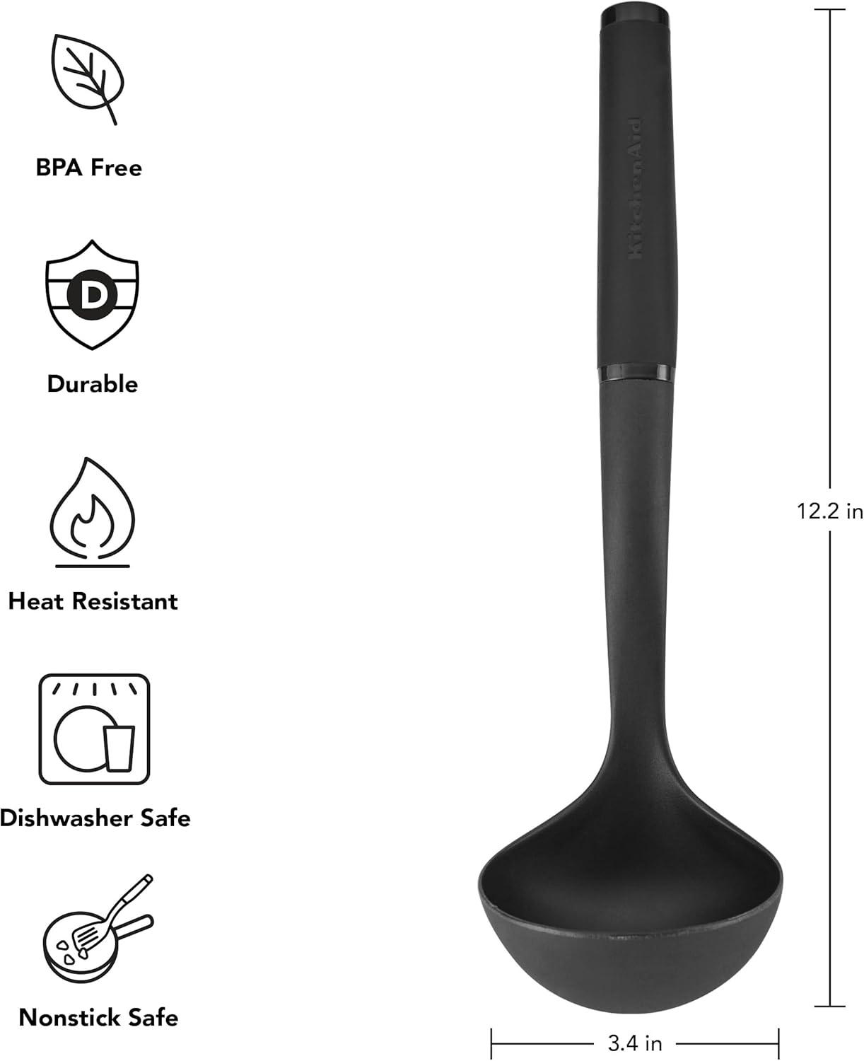 imageKitchenAid Classic Nylon LadleBlack