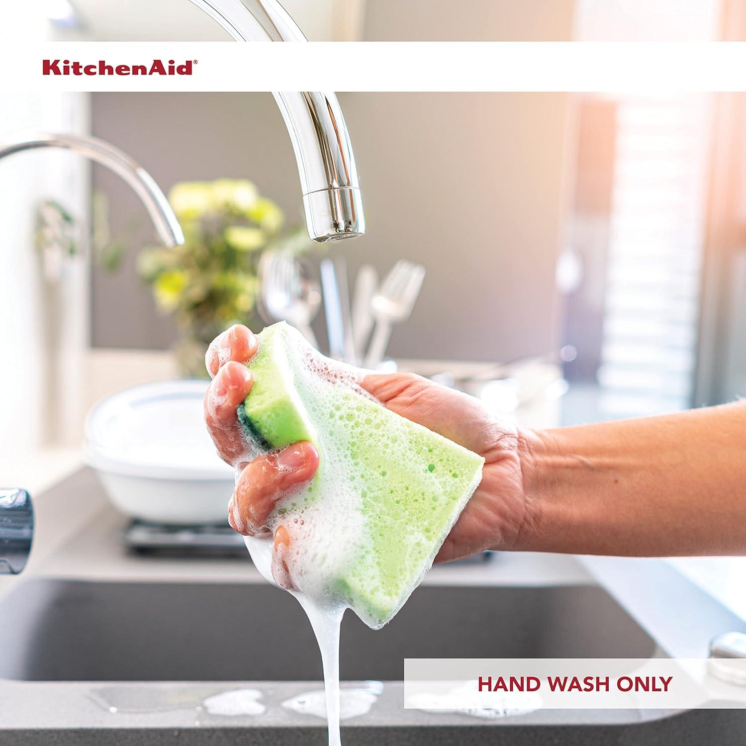 imageKitchenAid Classic Rubberwood Cutting Board with Perimeter Trench Reversible Chopping Board 11inch x 14Inch Natural181L x 12W