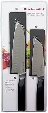 imageKitchenAid Classic Serrated Bread Knife with CustomFit Blade Cover 8inch Sharp Kitchen Knife HighCarbon Japanese Stainless Steel Blade Black7