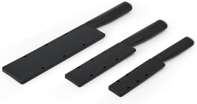 imageKitchenAid Classic Serrated Bread Knife with CustomFit Blade Cover 8inch Sharp Kitchen Knife HighCarbon Japanese Stainless Steel Blade Black8