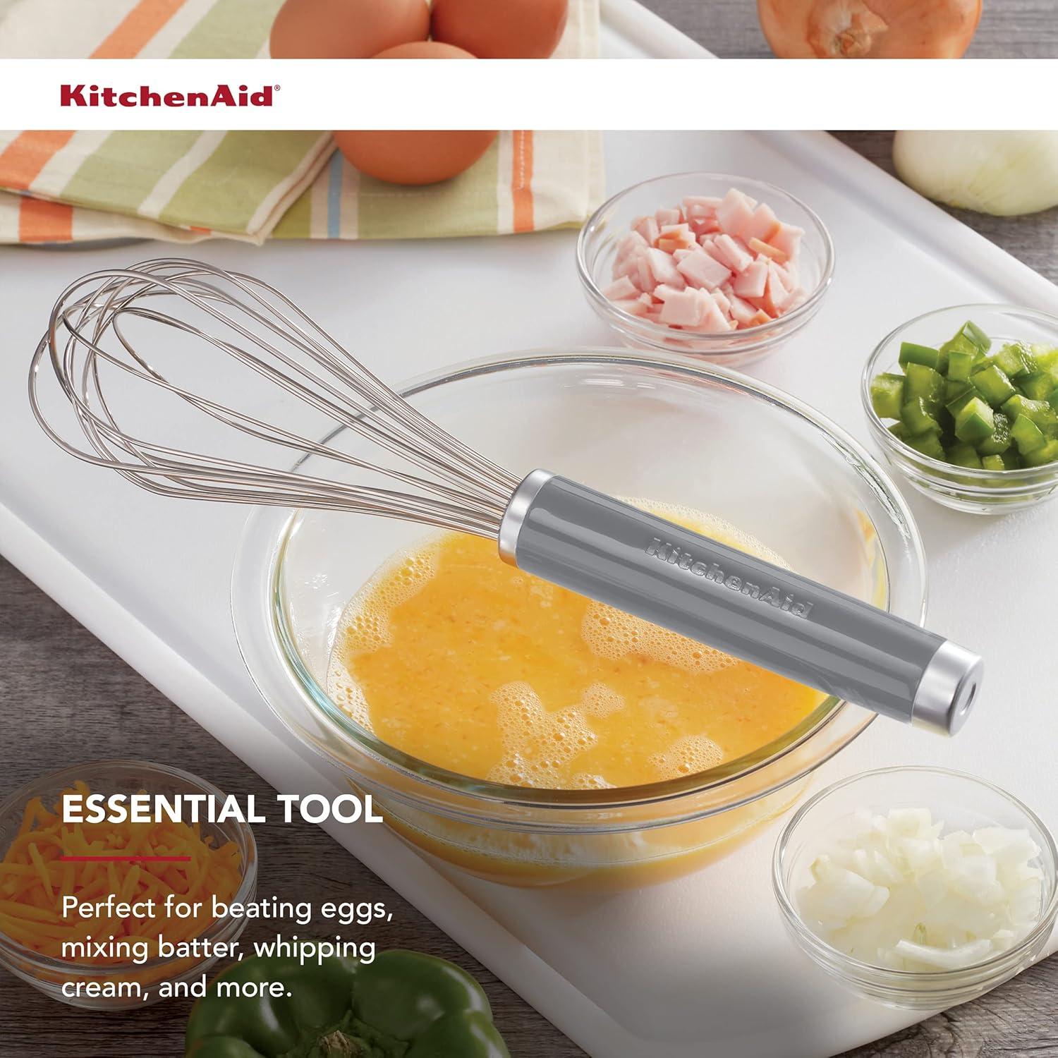 imageKitchenAid Classic Utility Whisk 105Inch PistachioGray