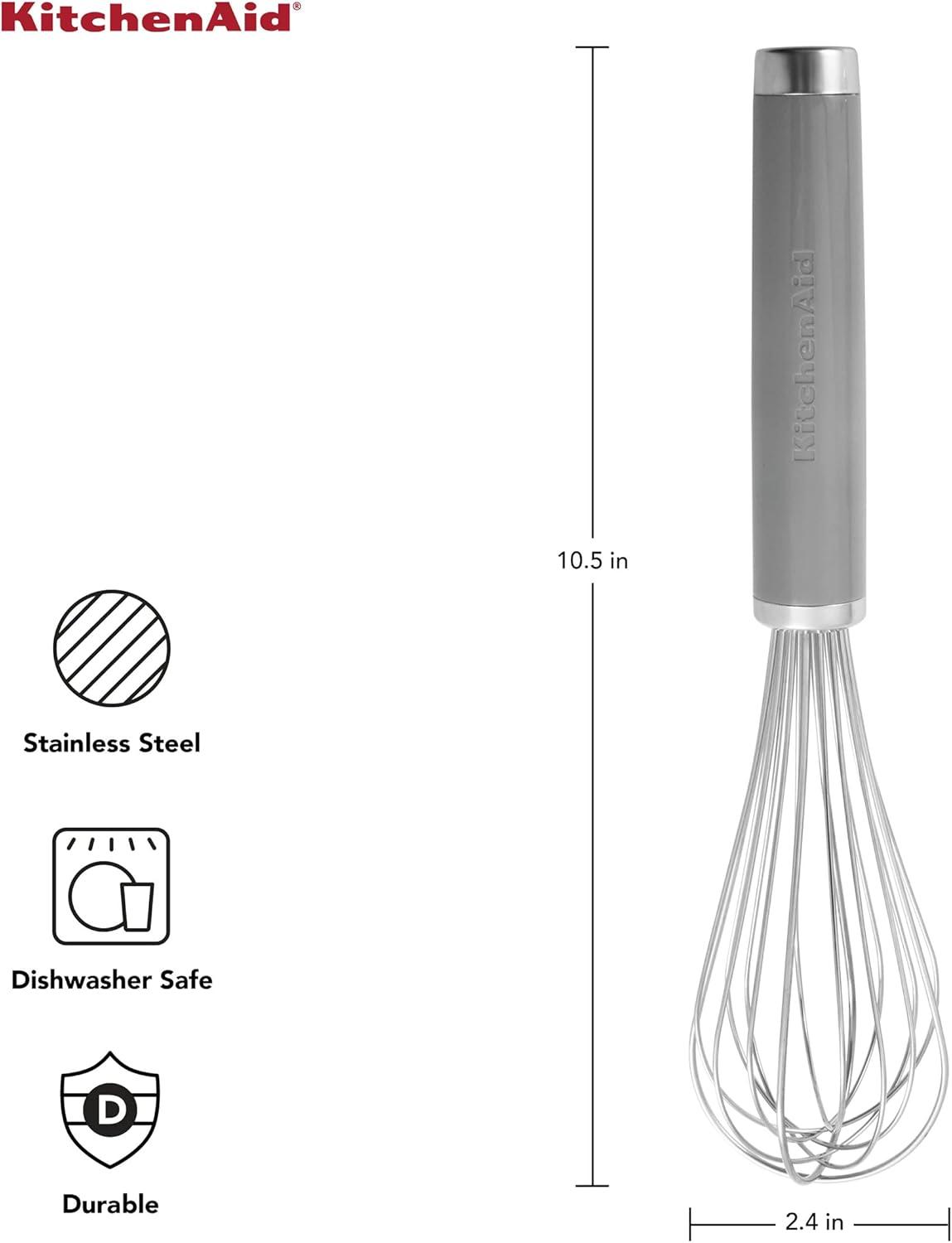imageKitchenAid Classic Utility Whisk 105Inch PistachioGray