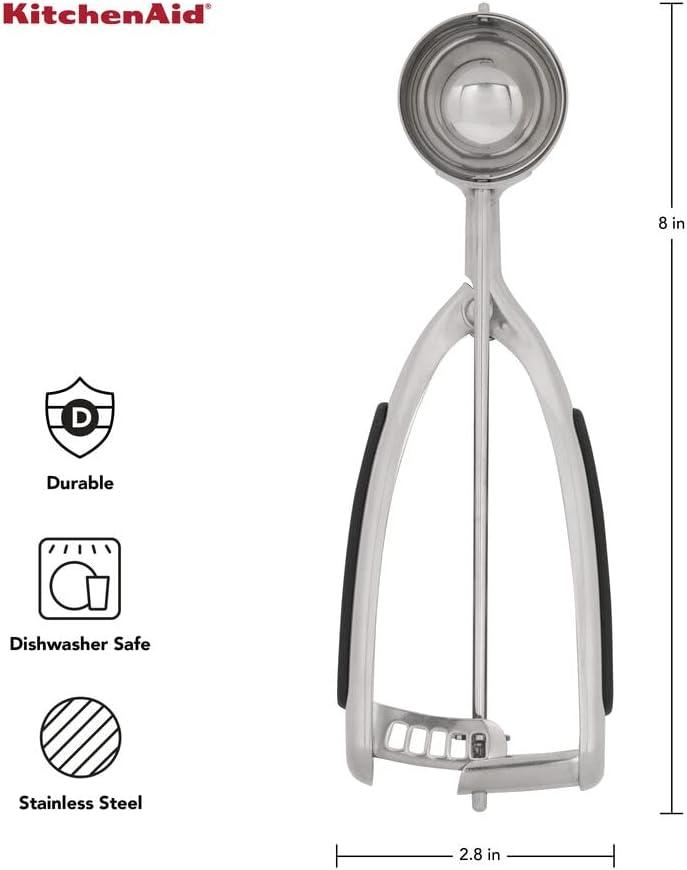 imageKitchenAid Cookie Dough Scoop Set Set Of 3 BlackBlack