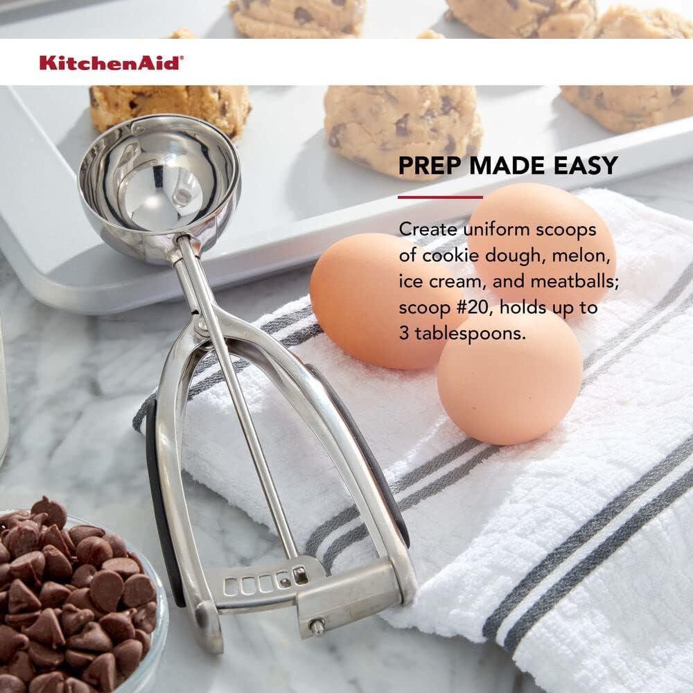 imageKitchenAid Cookie Dough Scoop Set Set Of 3 BlackBlack