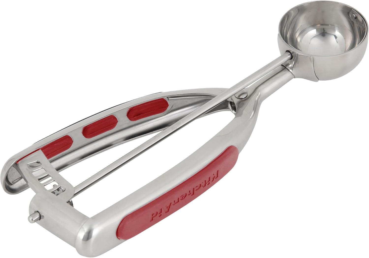 imageKitchenAid Cookie Dough Scoop Set Set Of 3 BlackRed