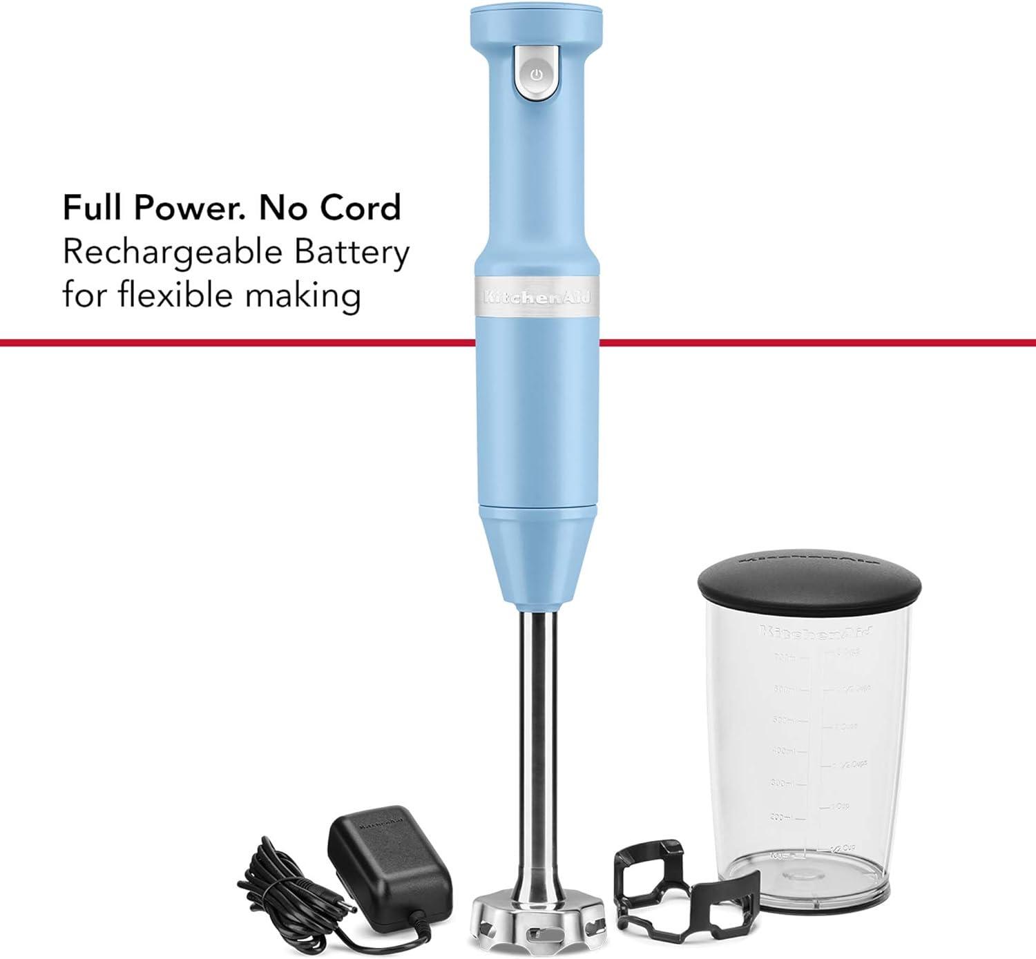 imageKitchenAid Cordless Variable Speed Hand Blender KHBBV53Blue Velvet