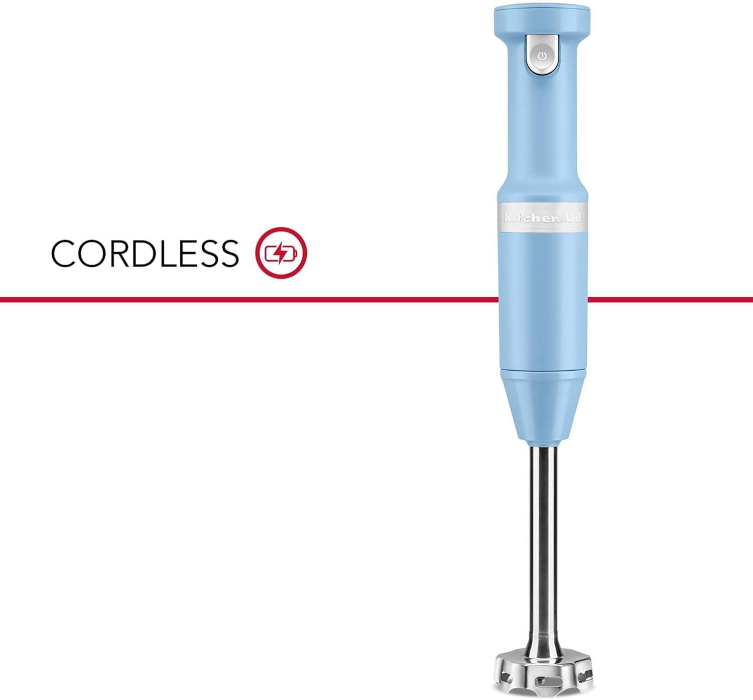 imageKitchenAid Cordless Variable Speed Hand Blender KHBBV53Blue Velvet