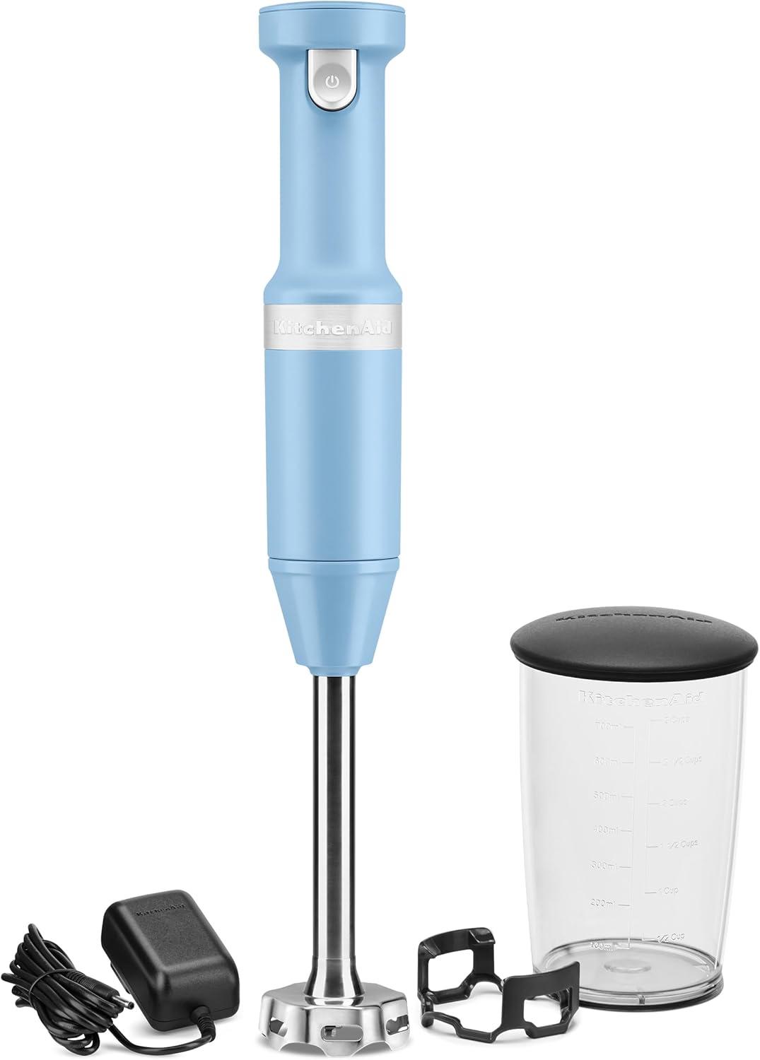 imageKitchenAid Cordless Variable Speed Hand Blender KHBBV53Blue Velvet
