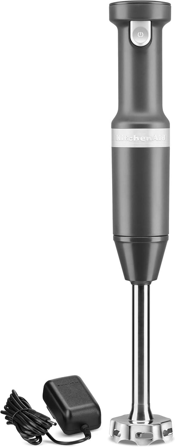 imageKitchenAid Cordless Variable Speed Hand Blender KHBBV53Matte Charcoal Grey