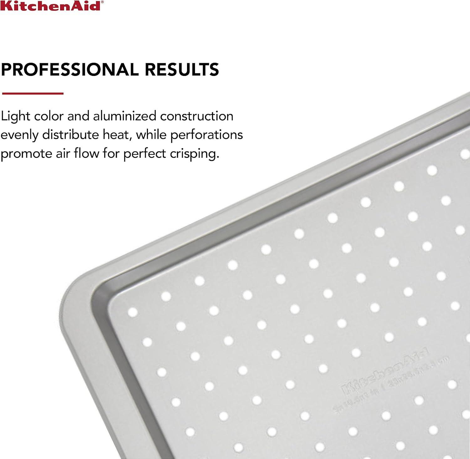 imageKitchenAid Countertop Oven Crisper Pan 123 x 10 Inch