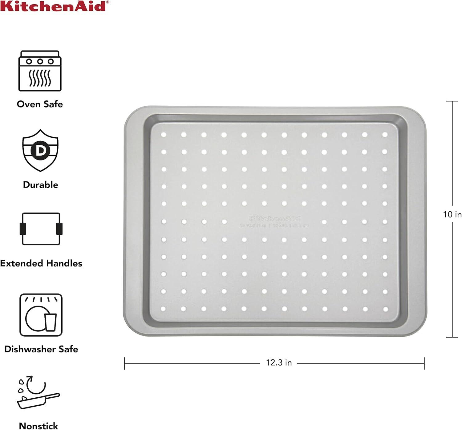 imageKitchenAid Countertop Oven Crisper Pan 123 x 10 Inch