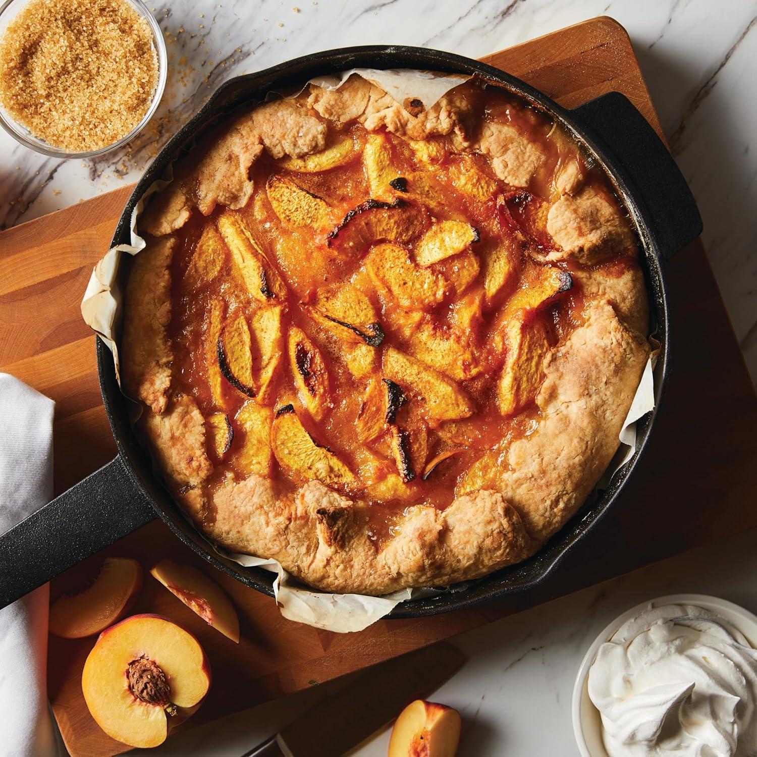 imageKitchenAid Enameled Cast Iron Frying PanSkillet with Helper Handle and Pour Spouts 12 Inch PistachioCast Iron Black