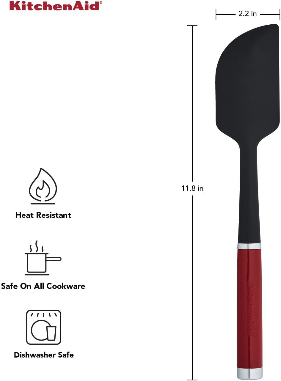 imageKitchenAid KE031OHERA Classic Scraper SpatulaRed 2