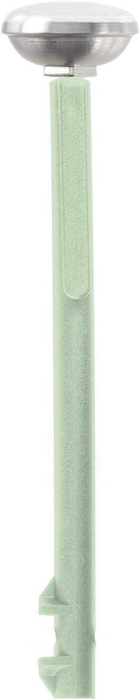 imageKitchenAid KQ919 Analog Instant Read Food and Meat Thermometer with 175inch Dial Recalibration Feature Black Storage SleevePistachio