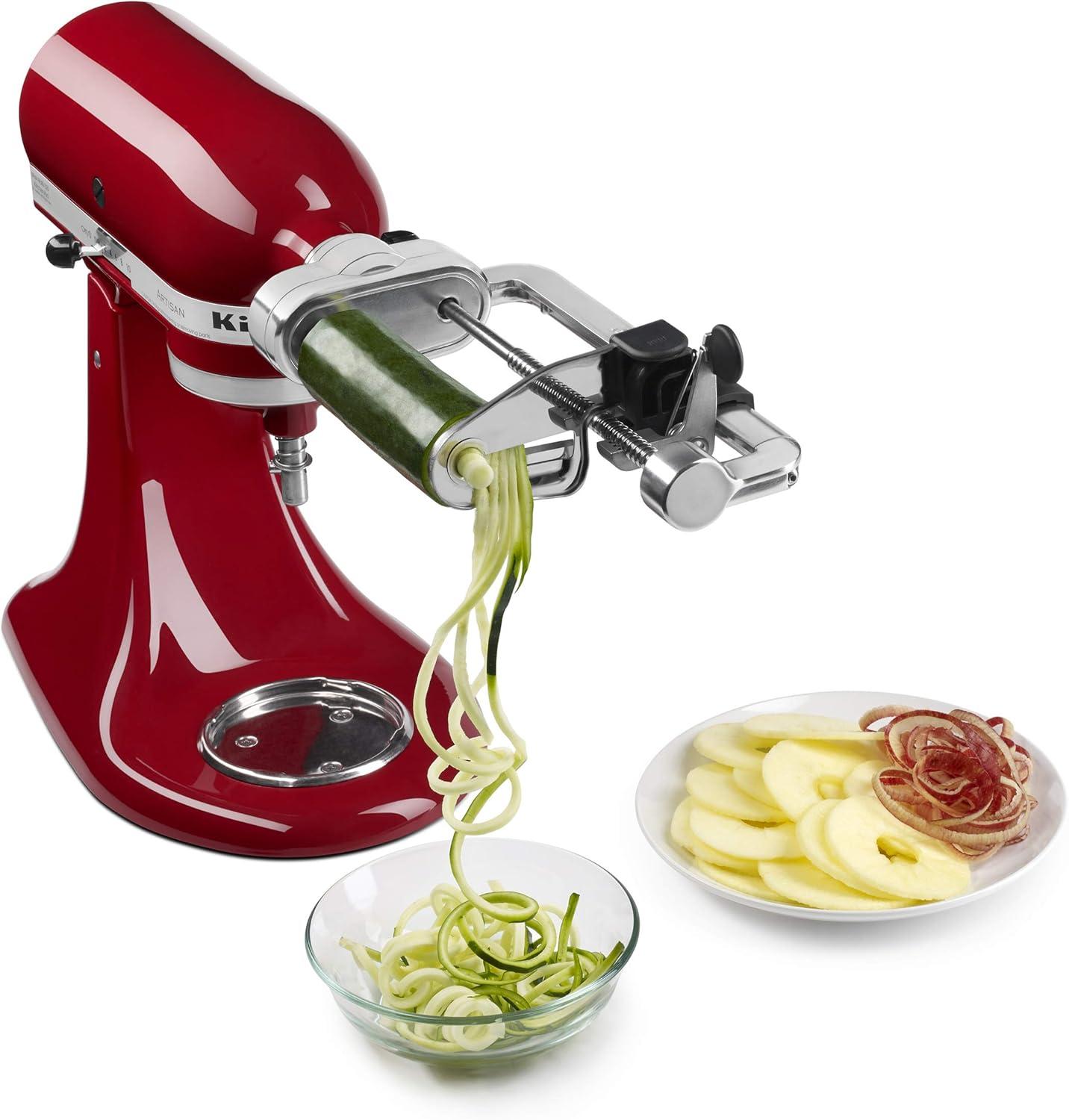 imageKitchenAid KSM2APCQ 7 Blade Spiralizer Plus with Peel Core and SliceSpiralizer Plus