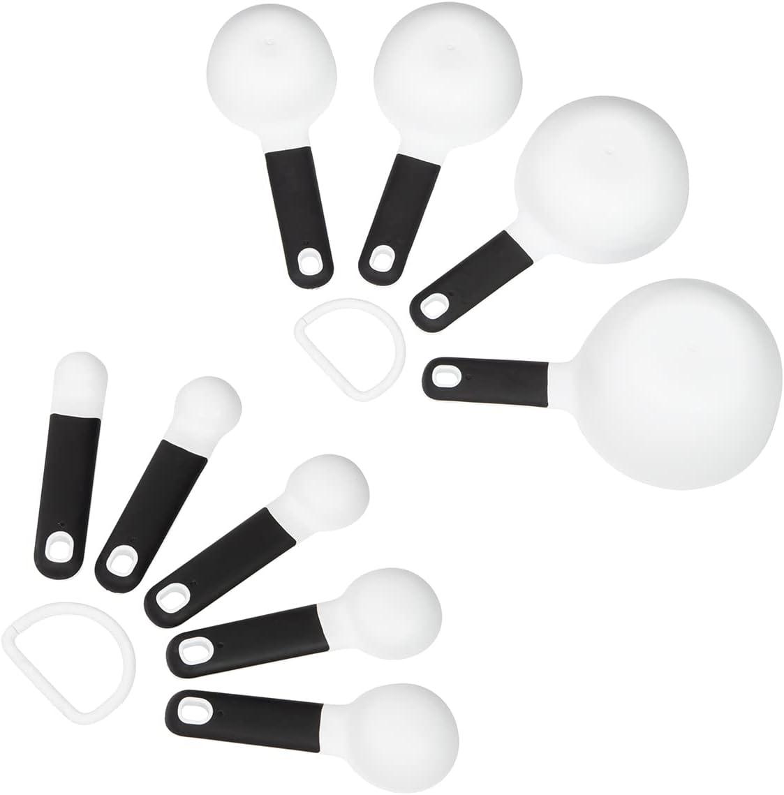 imageKitchenAid Measuring Cups and Spoon Set Beetroot 9PieceWhite