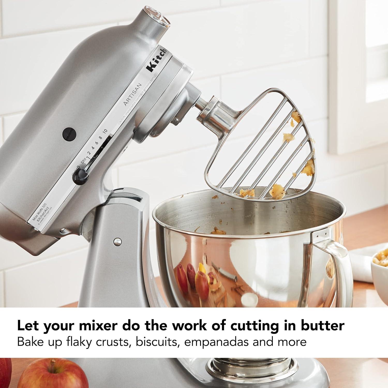 imageKitchenAid Pasty Beater for 455Q Tilt Head Stand Mixers Stainless Steel KSMPB5SS