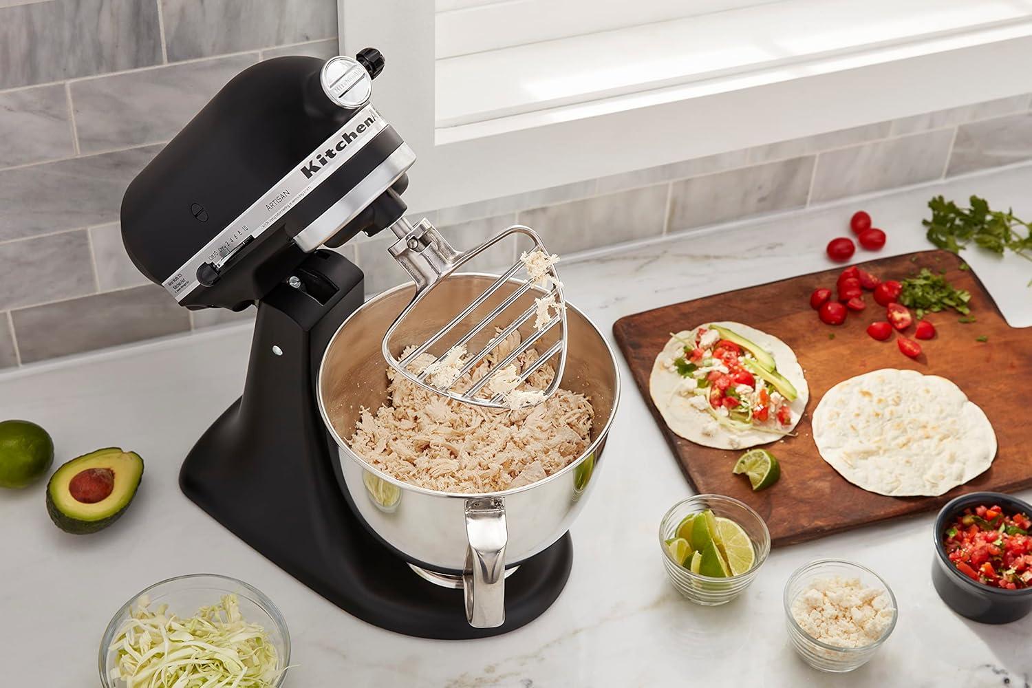 imageKitchenAid Pasty Beater for 455Q Tilt Head Stand Mixers Stainless Steel KSMPB5SS