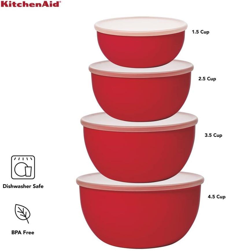 imageKitchenAid Prep Bowls with Lids Set of 4
