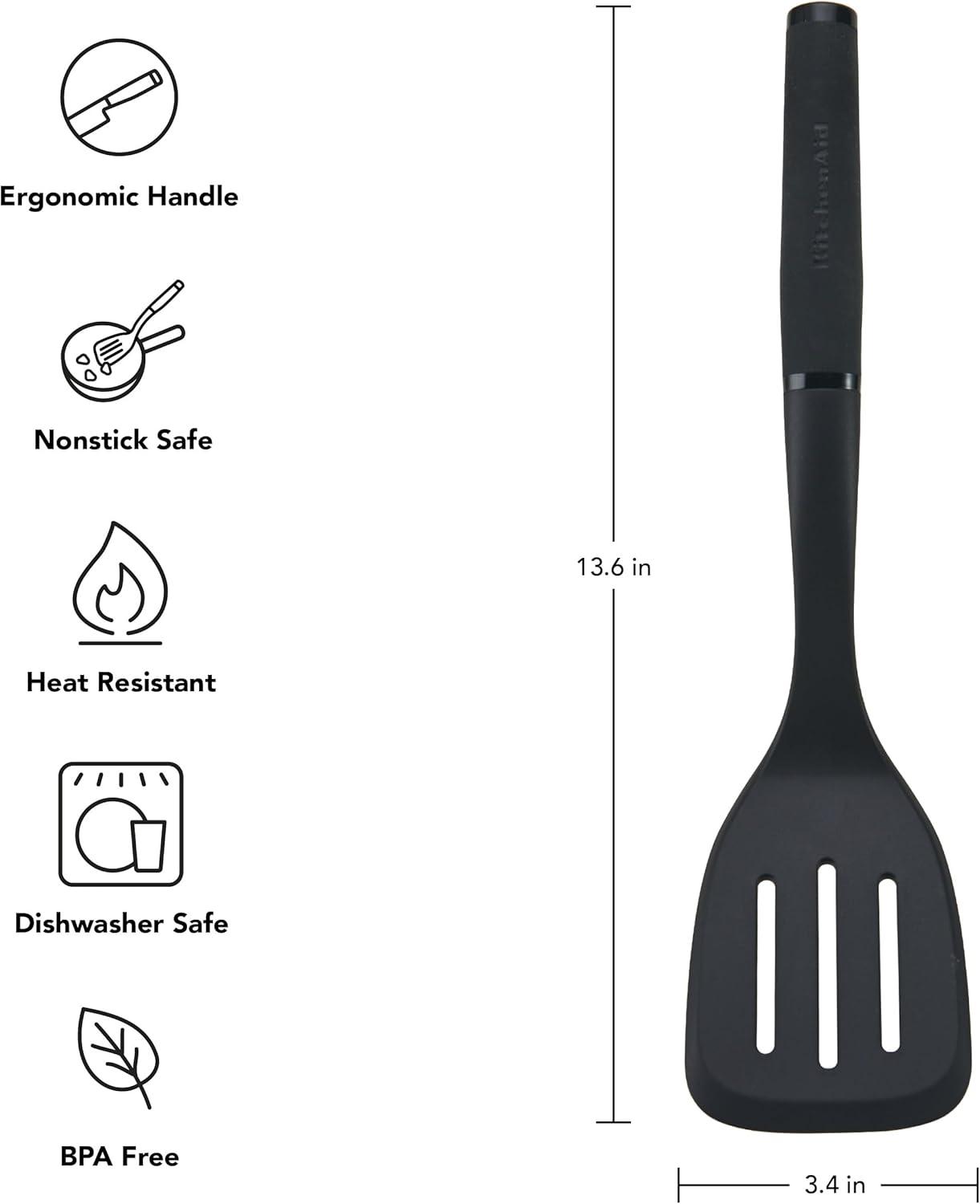 imageKitchenAid Soft Classic Slotted Turner